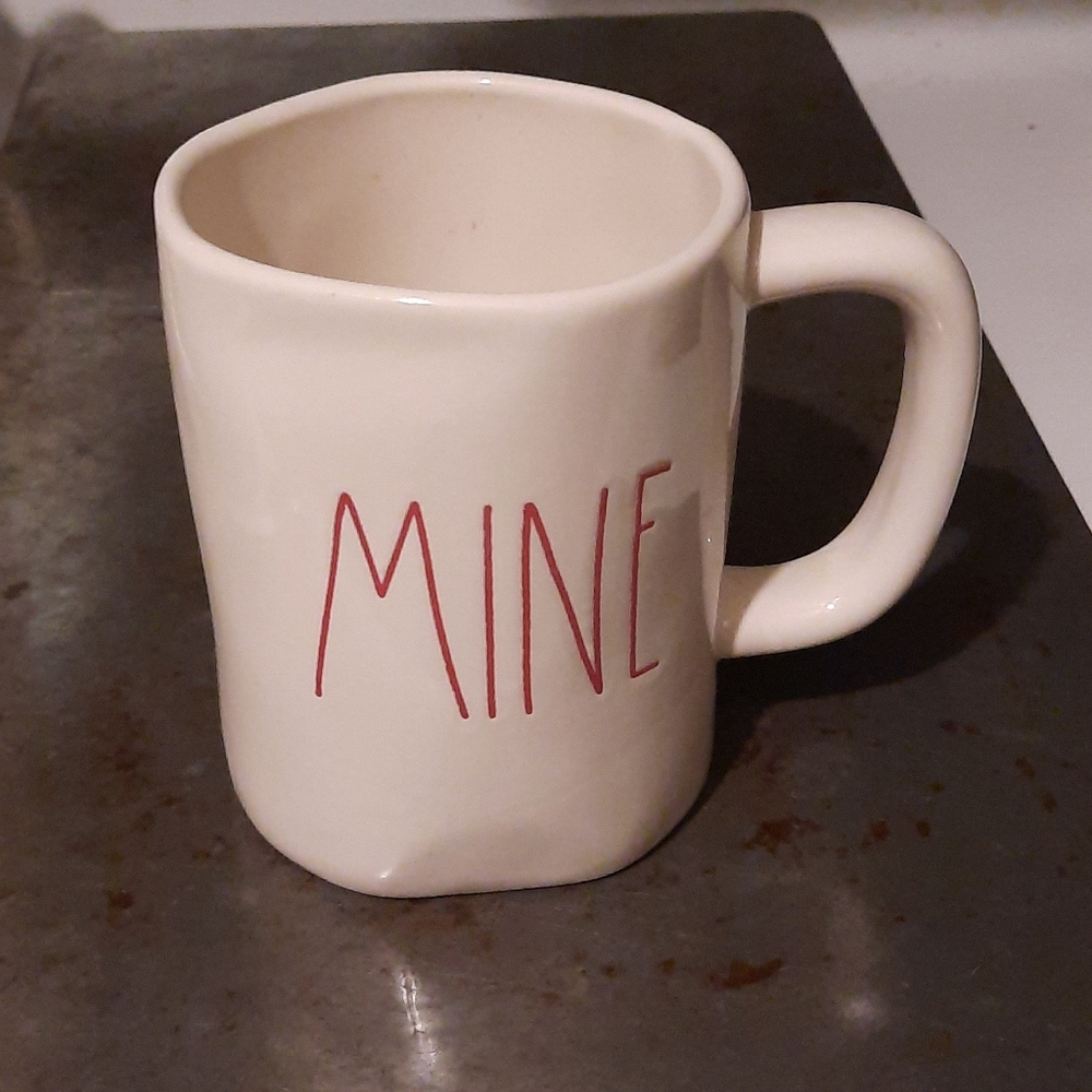 Rae Dunn Valentine's Gift "Mine" Coffee Mug